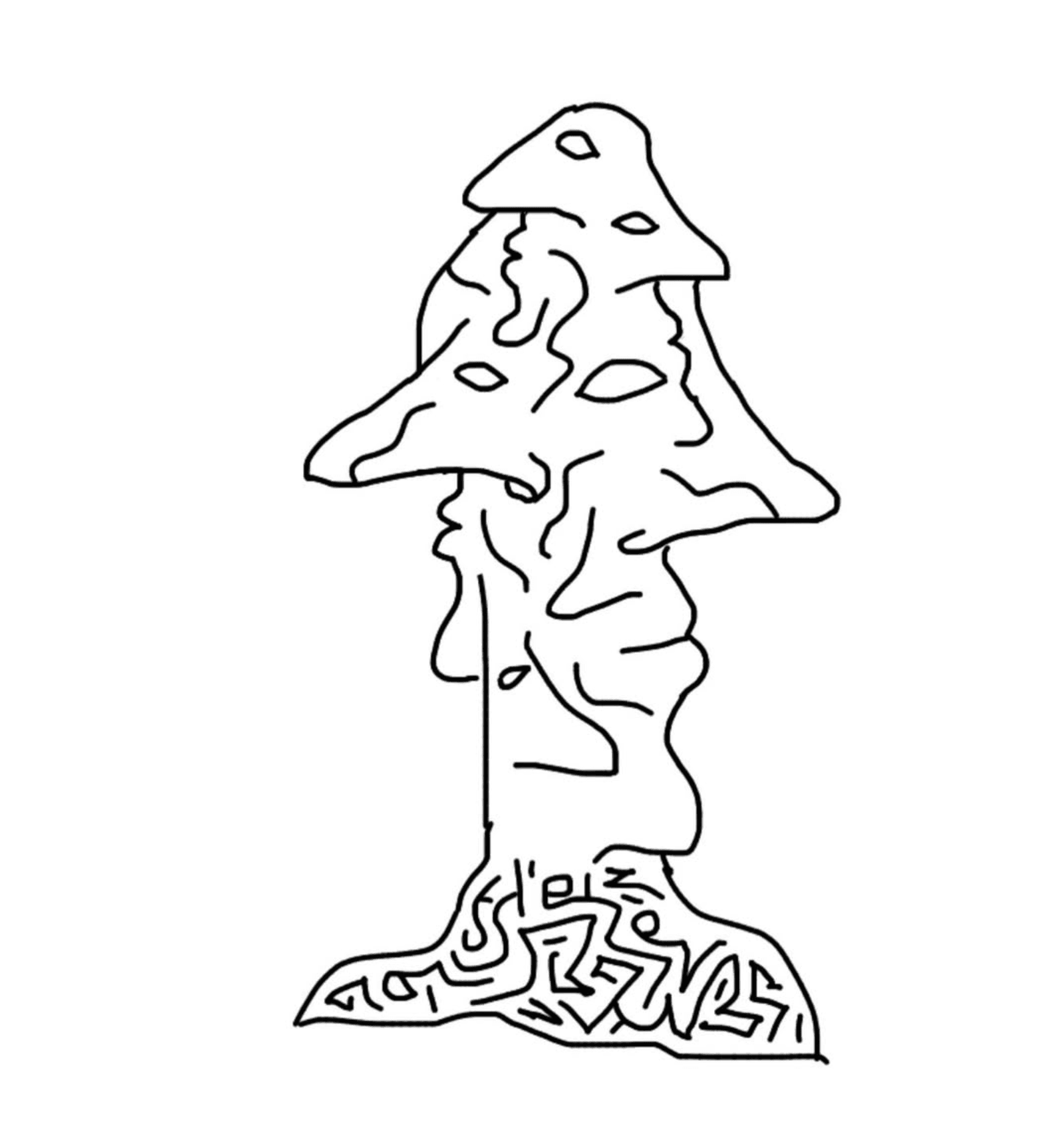 Hooded Figure Maze