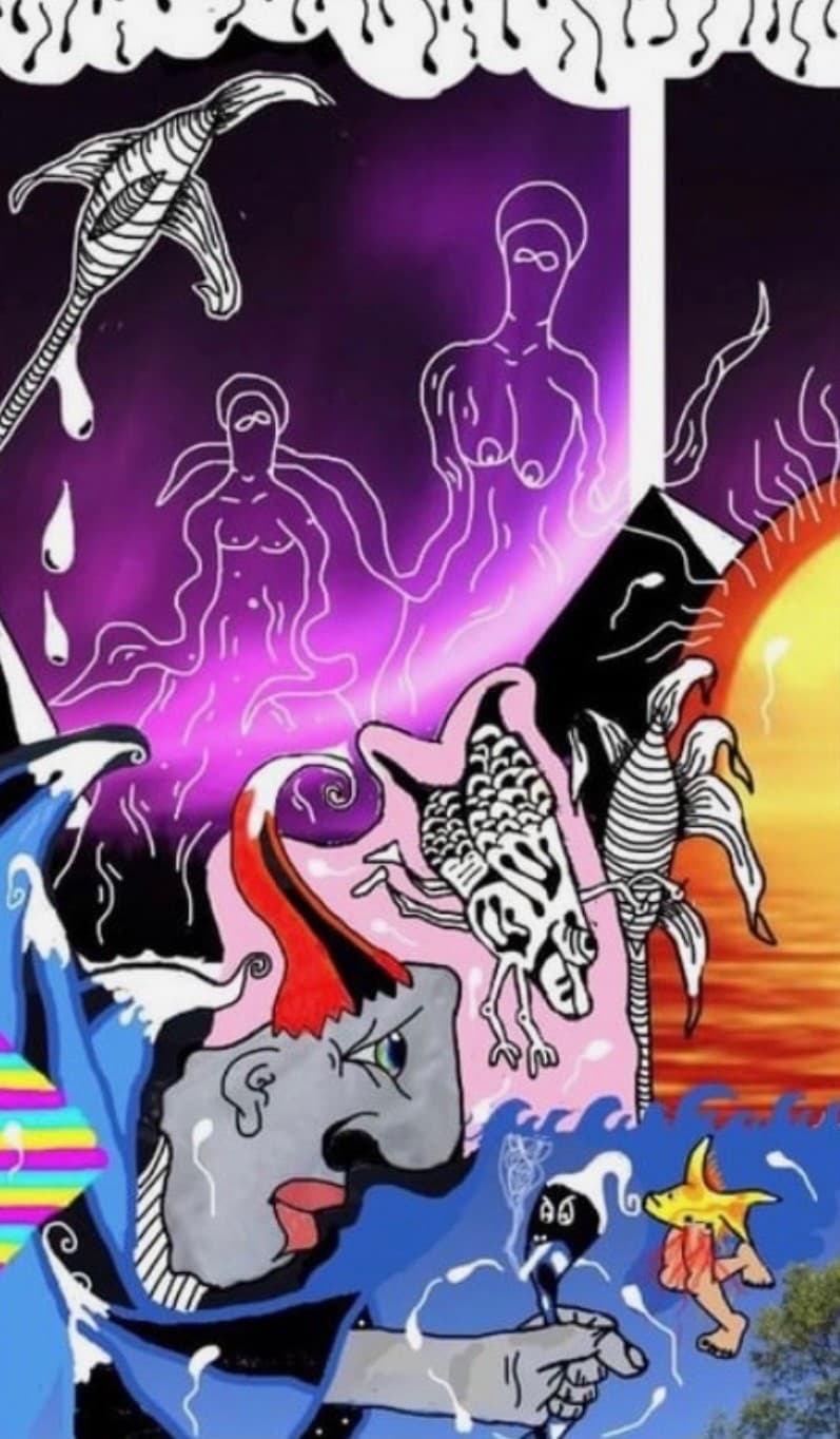 Purple Dream Scene